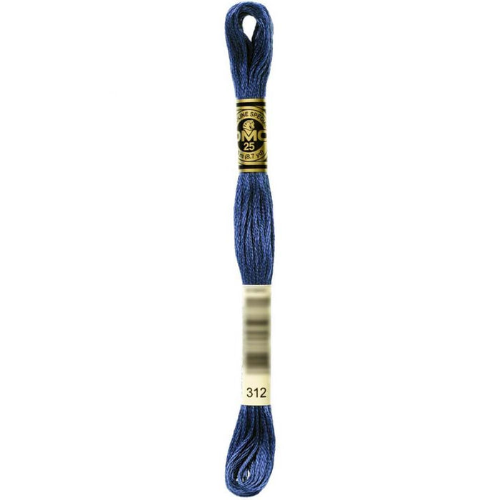 Dmc Floss Very Dark Baby Blue Blue 