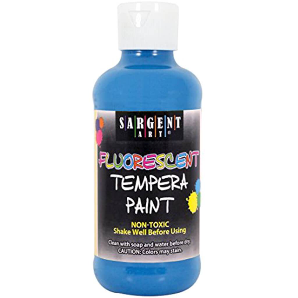 Fluorescent Tempera Paint 8oz