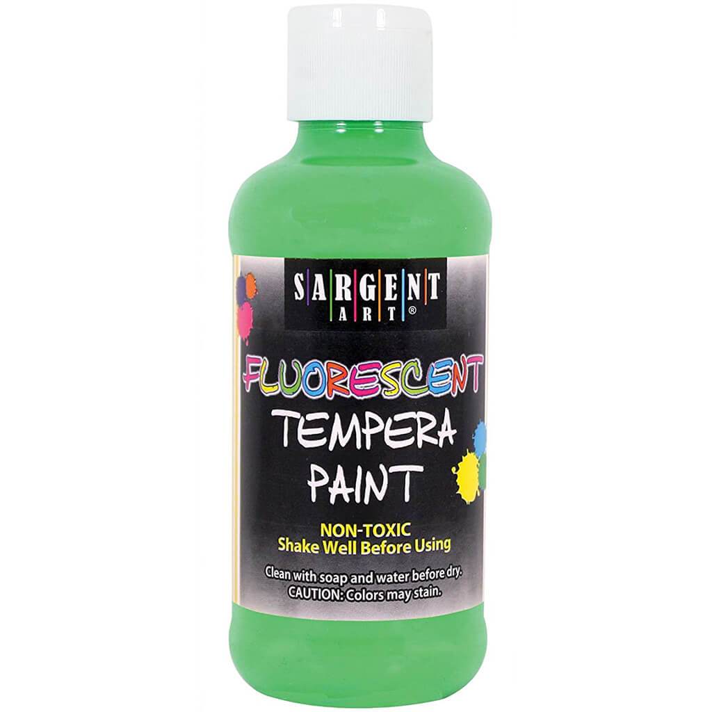 Fluorescent Tempera Paint 8oz