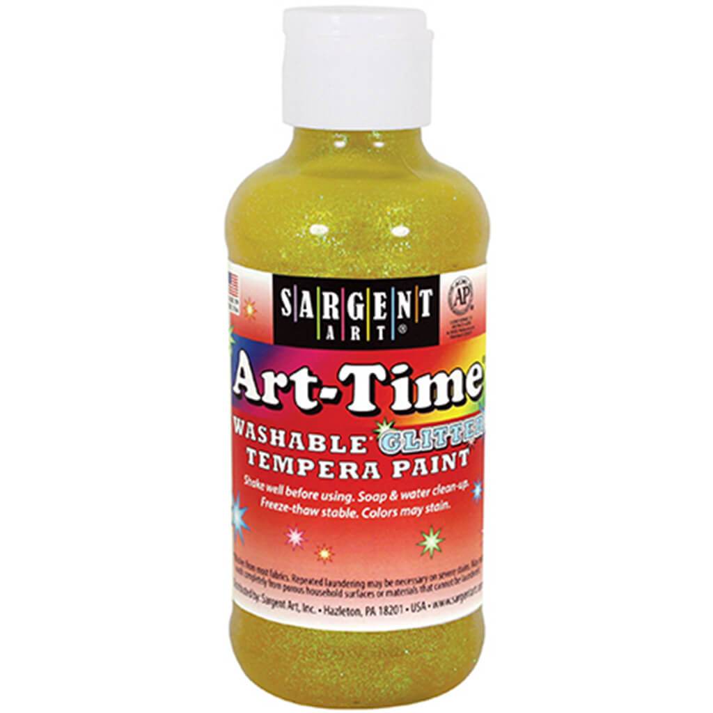 Art-Time Washable Glitter Tempera Paint