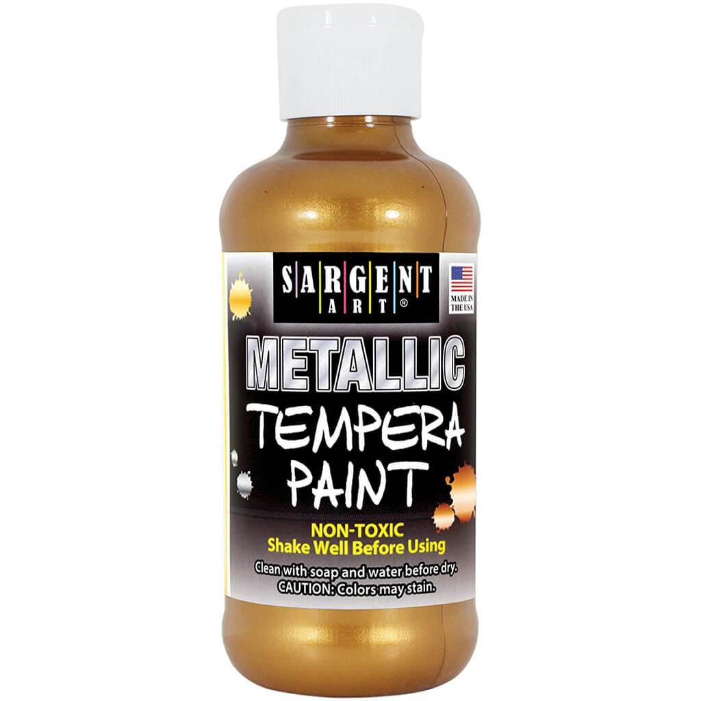 Metallic Tempera Paint 8oz