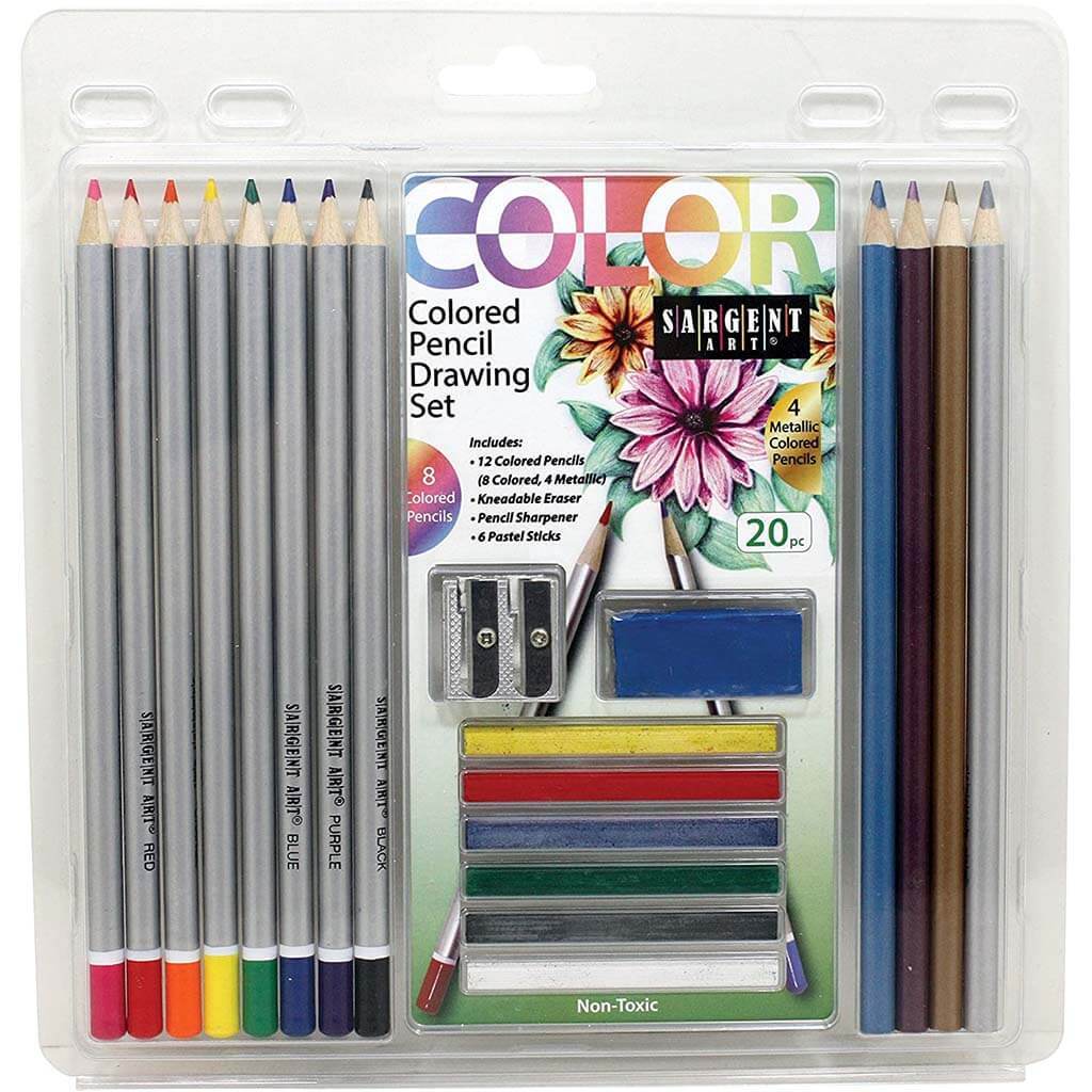 Art Colored Pencil Set 20pc