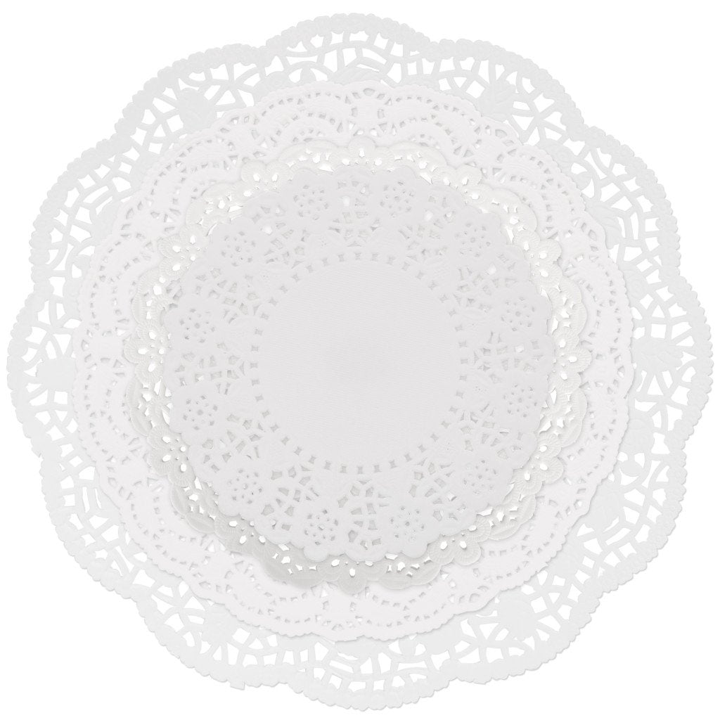 Doilies 32ct, Assorted 