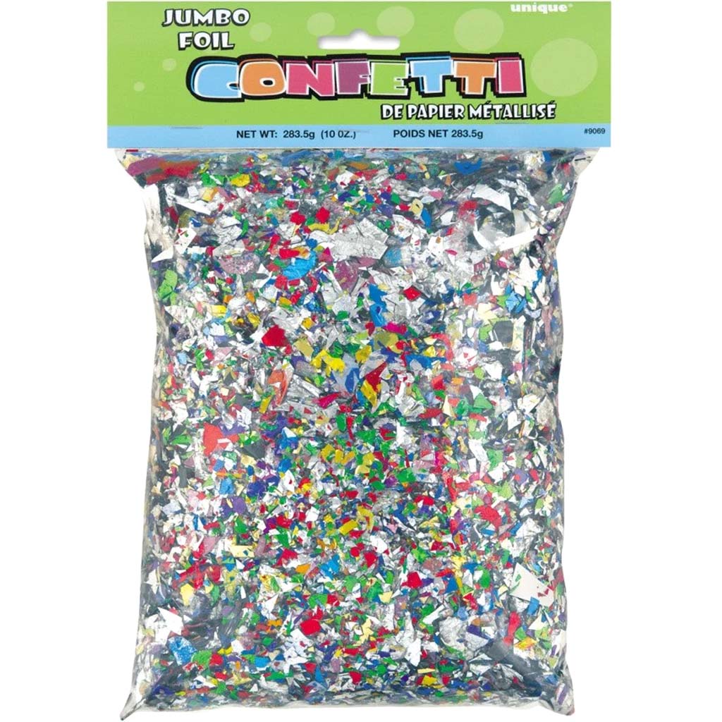 Foil Confetti 10oz Jumbo 