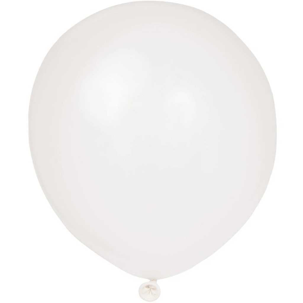 Latex Balloons 12in 10ct, White 