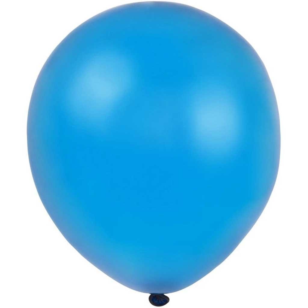 Latex Balloons 12in 10ct, Twilight Blue 