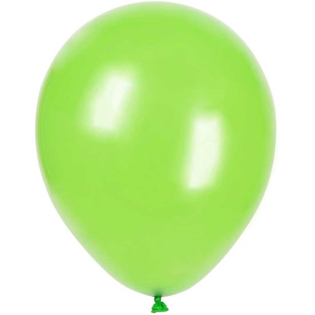 Latex Balloons 12in 10ct, Lime Green 