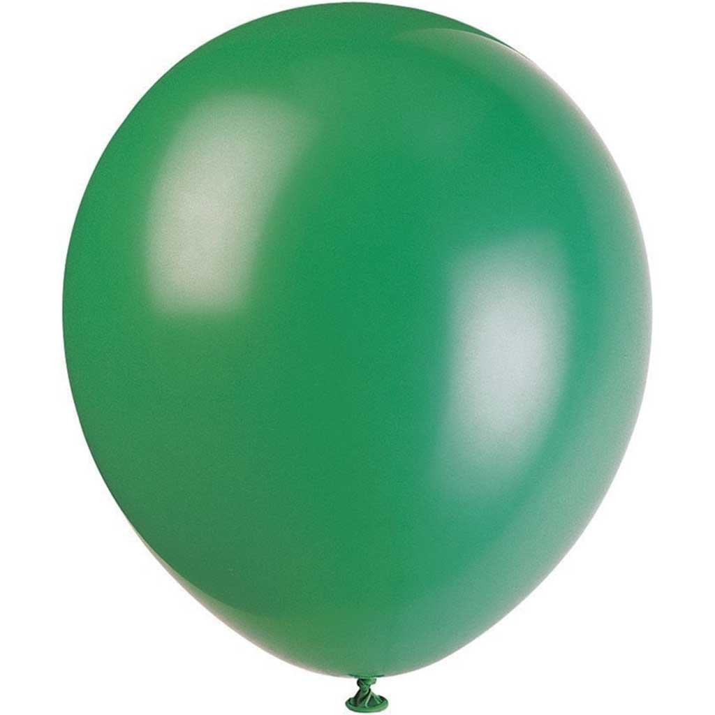 Latex Balloons 12in 10ct,- Forest Green 