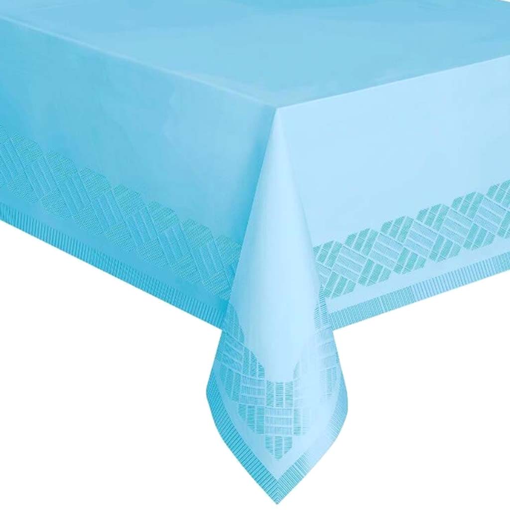 Rectangular Table Cover 54in x 108in Baby Blue 