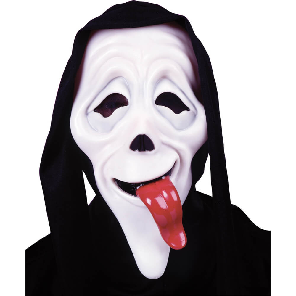 Scary Movie Wass-Up Mask with Shroud