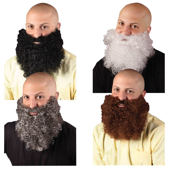 Big and Curly Beard 
