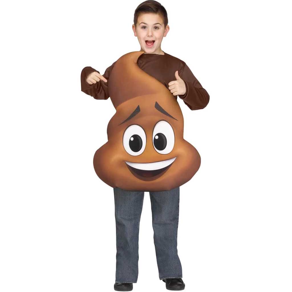 Emoji Poop Jr. Tunic Costume 