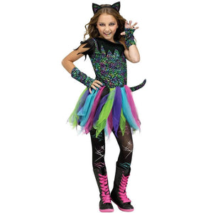 Wild Rainbow Cat Costume 