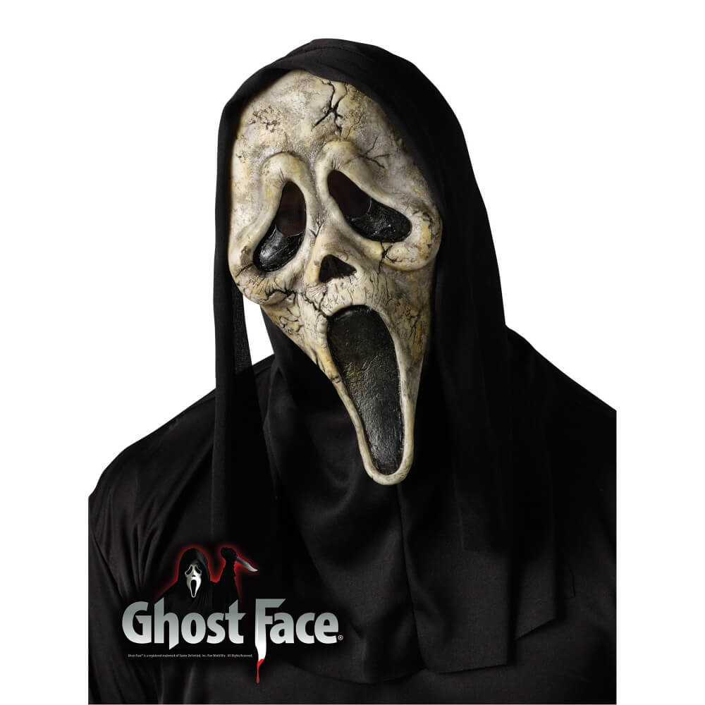 Ghost Face Scream Hooded Mask