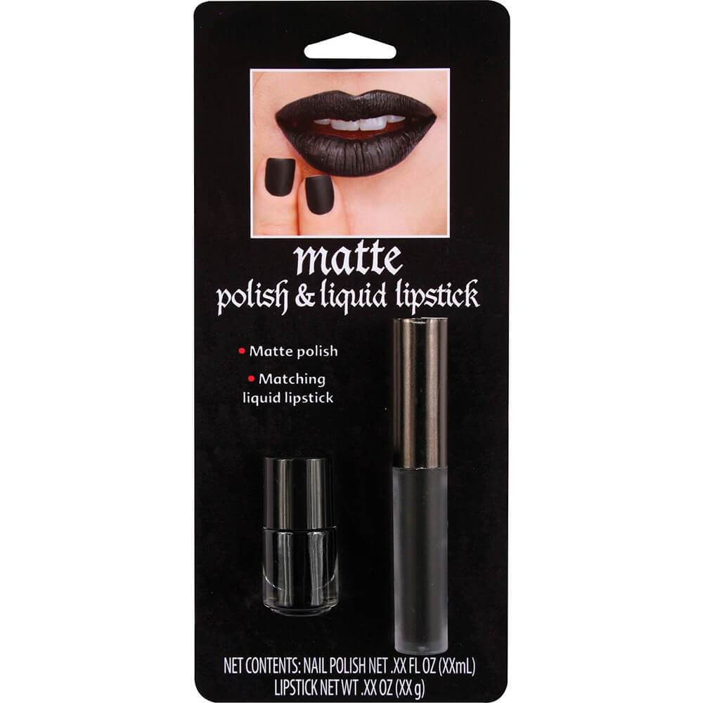 Matte Lip and Nail Set