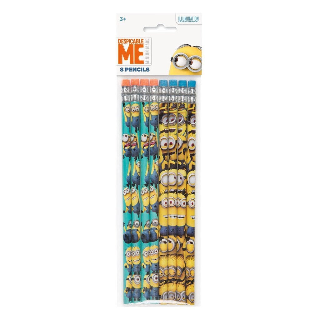 Despicable Me Pencils, 8ct 