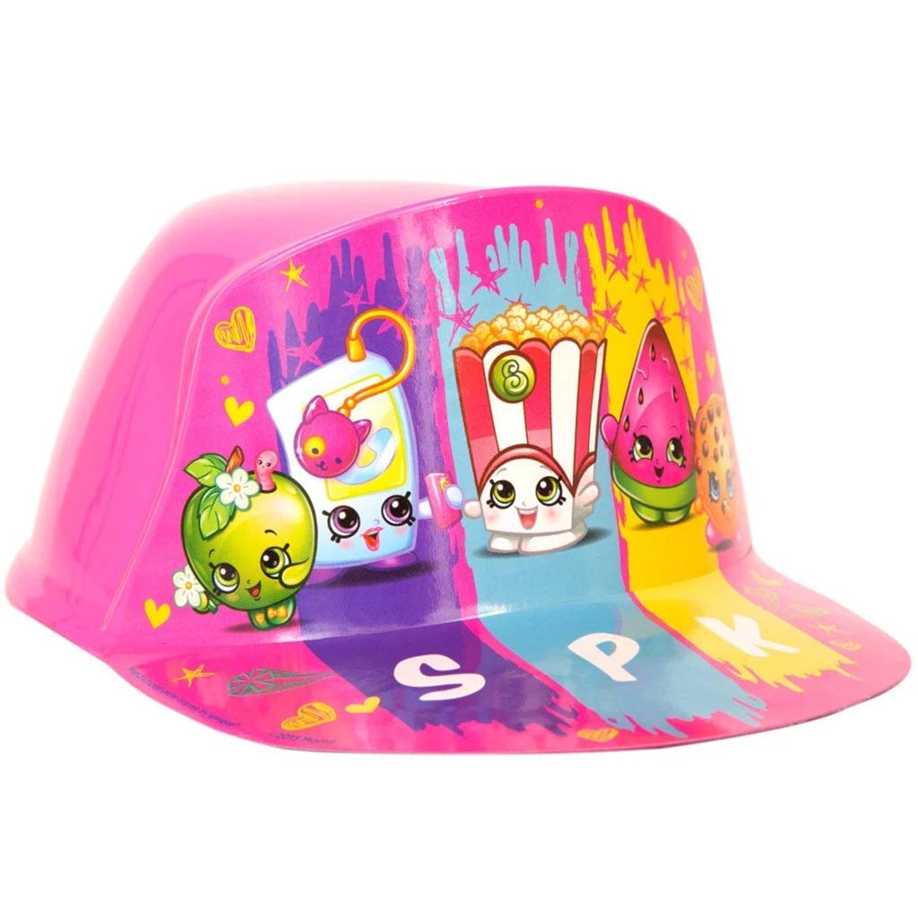 Plastic Hat Vacuum Formed , Shopkins 