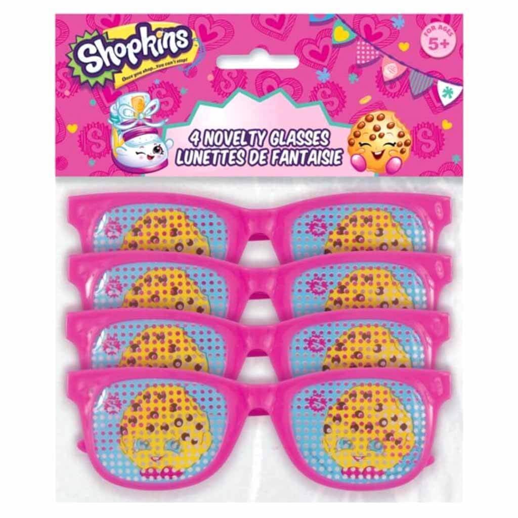 Pinhole Novelty Glasses 4ct, Shopkins 