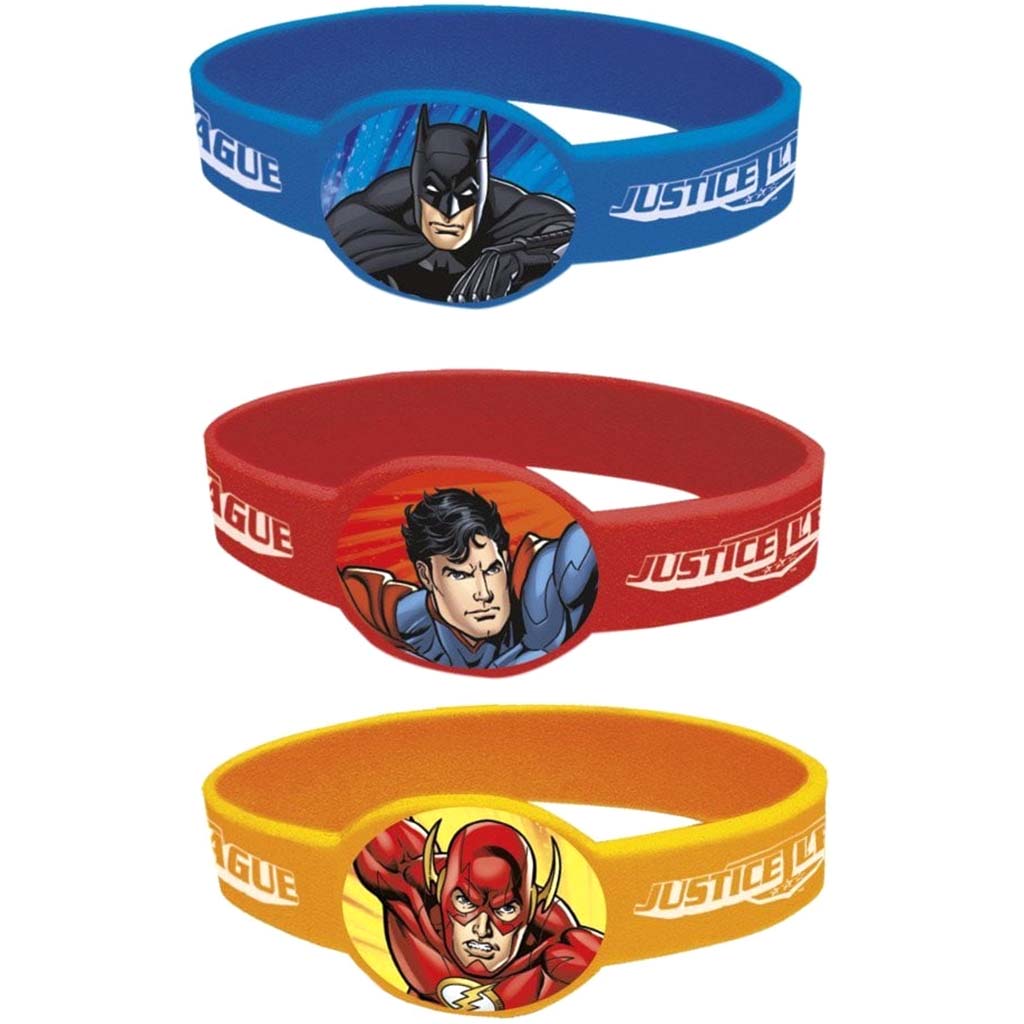 Stretch Bracelet 4ct, Justice League 