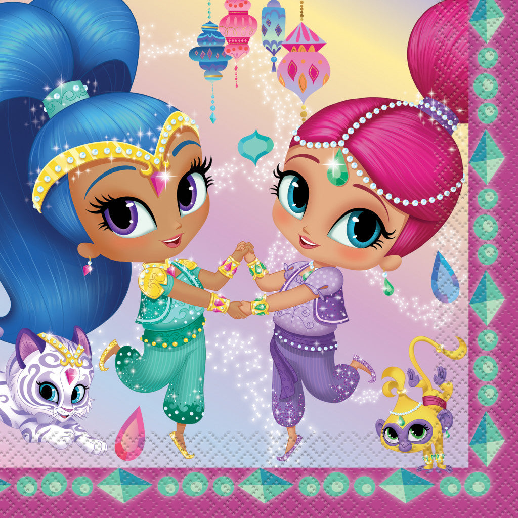 Luncheon Napkins 16ct, Shimmer and Shine 