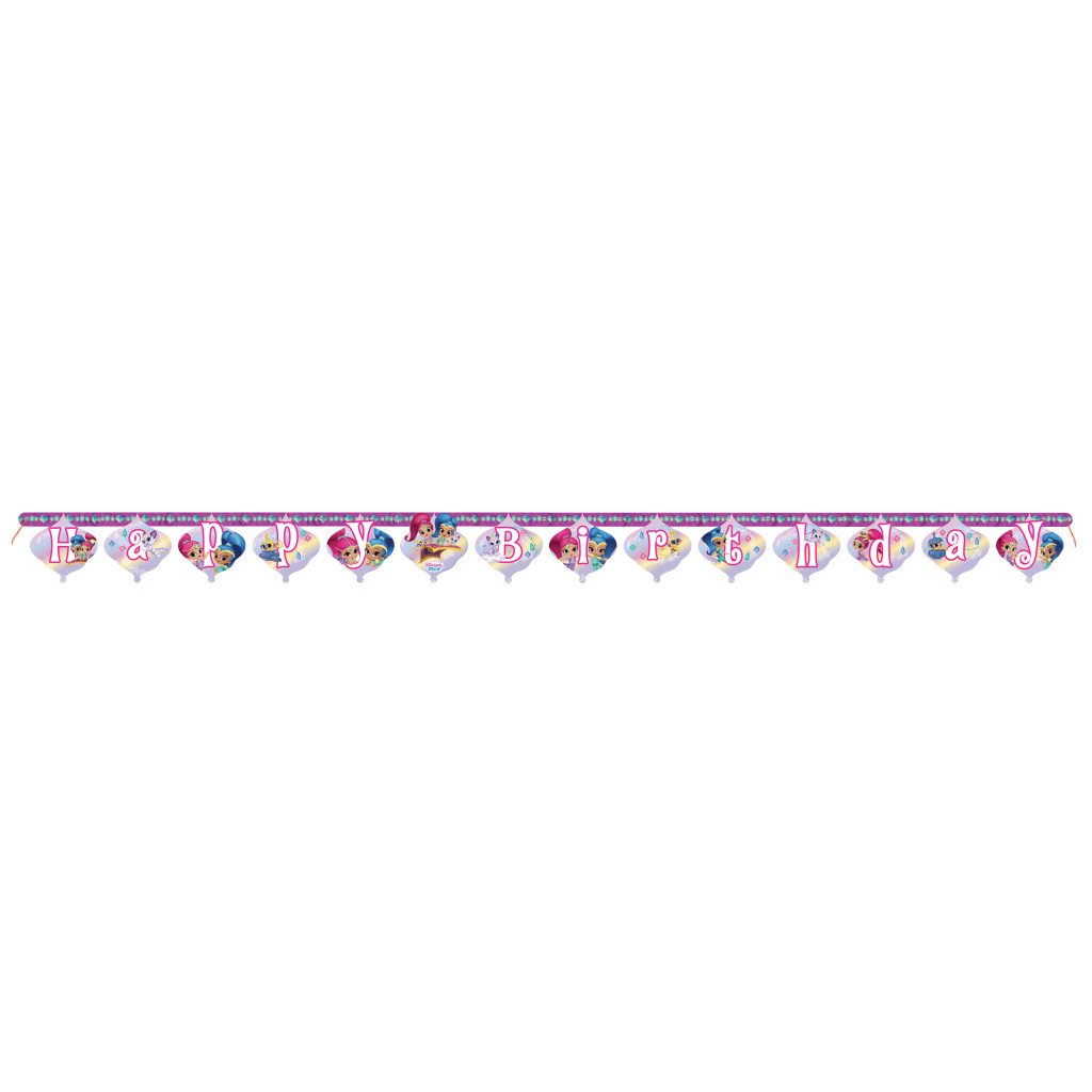 Large Jointed Banner Shimmer and Shine 