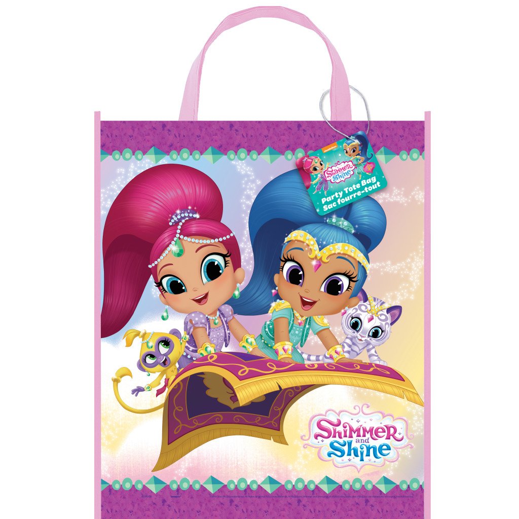 Shimmer Shine Tote Bag 13in x 11in 