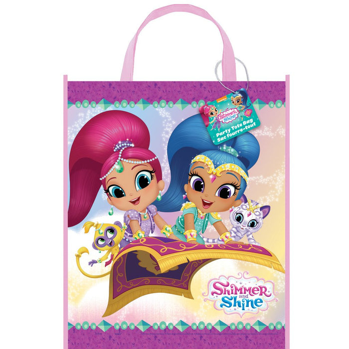 Shimmer Shine Tote Bag 13in x 11in 