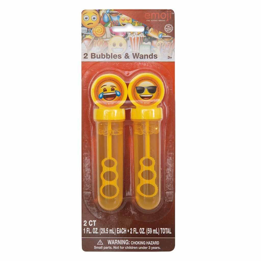 Bubbles &amp; Wands 1oz 2ct, Emoji 