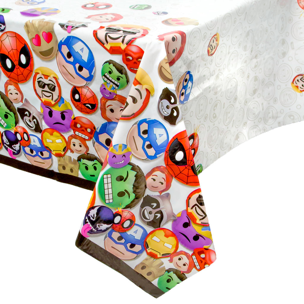 Rectangular Table Cover, 54in x 84in Marvel Emoticon 