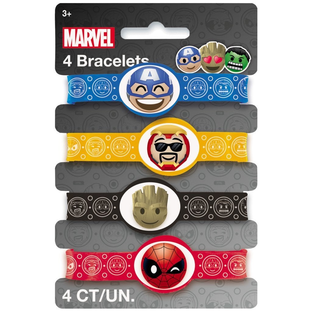 Stretch Bracelet 4ct, Marvel Emoticon 