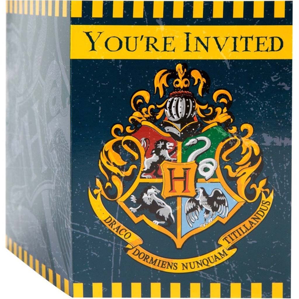 Harry Potter Invitations, 8ct 