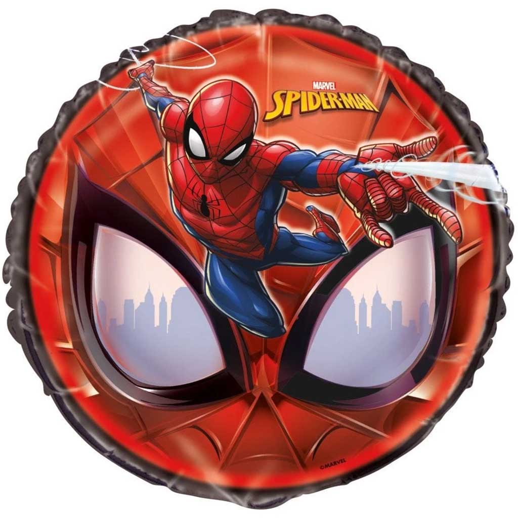 Spider-Man Round Foil Balloon 18in 