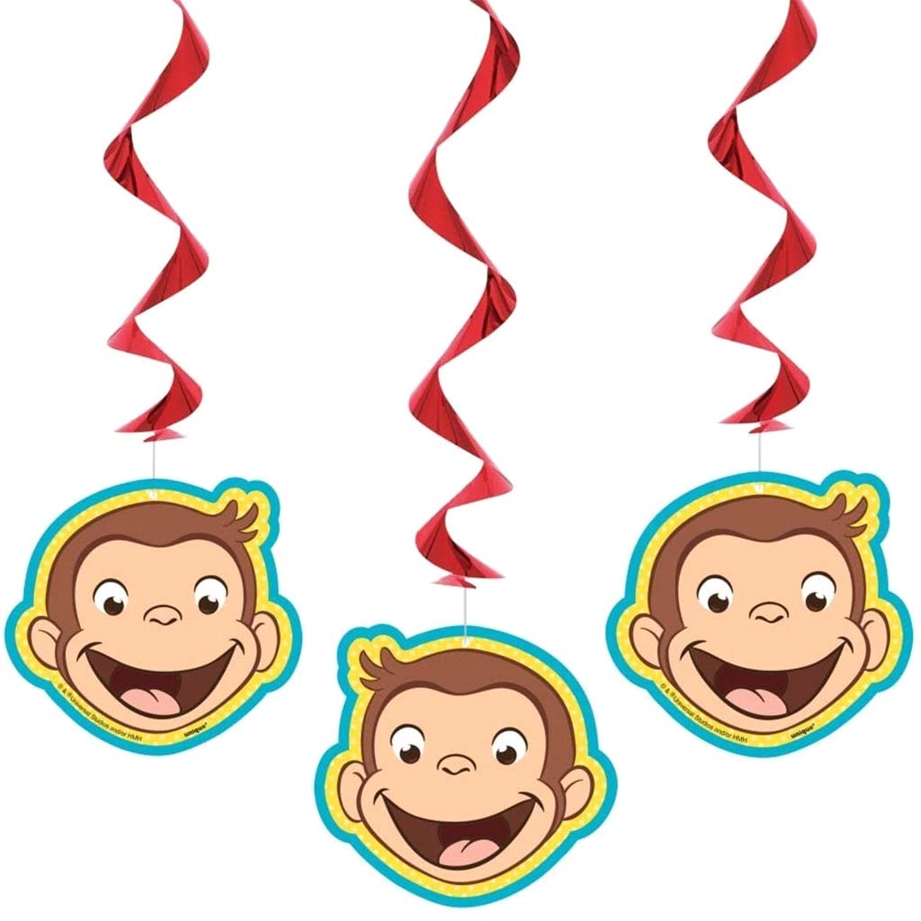 Whirls 26in Curious George 