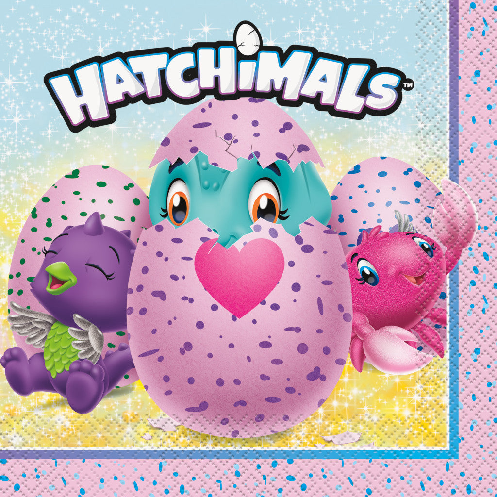 Hatchimals Luncheon Napkins, 16ct 