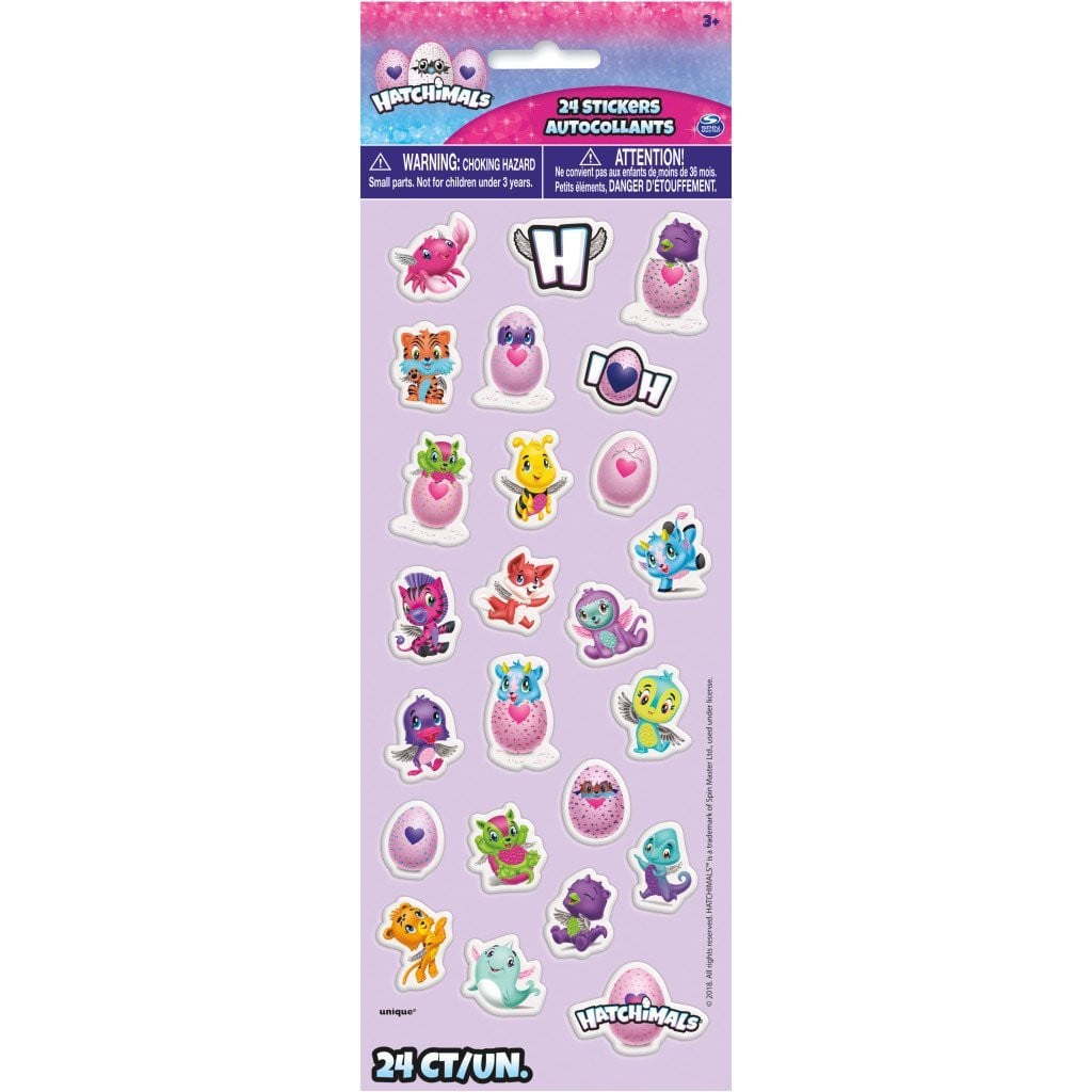 Hatchimals Puffy Sticker Sheet, 1ct 