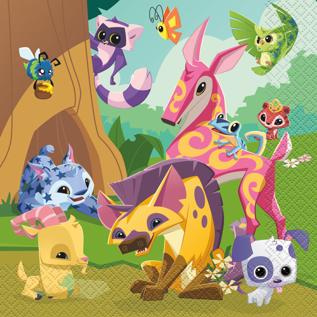 Animal Jam Luncheon Napkins, 16ct 