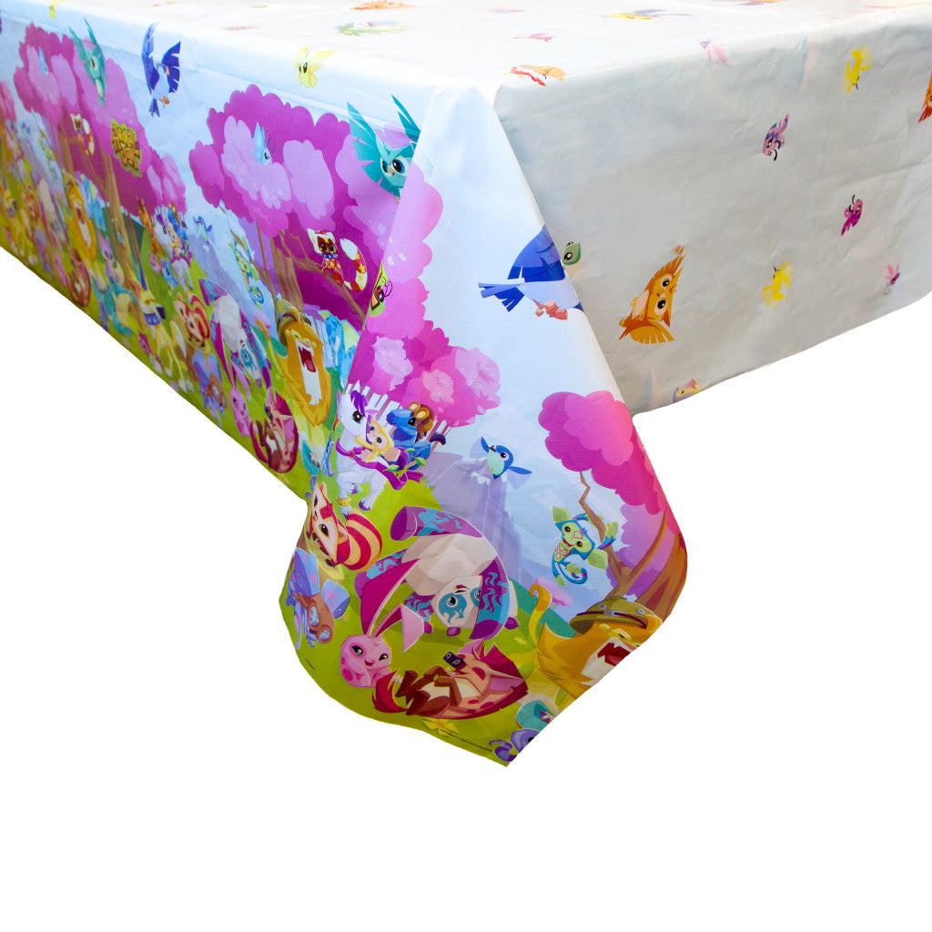 Rectangular Table Cover, 54in x 84in Animal Jam 