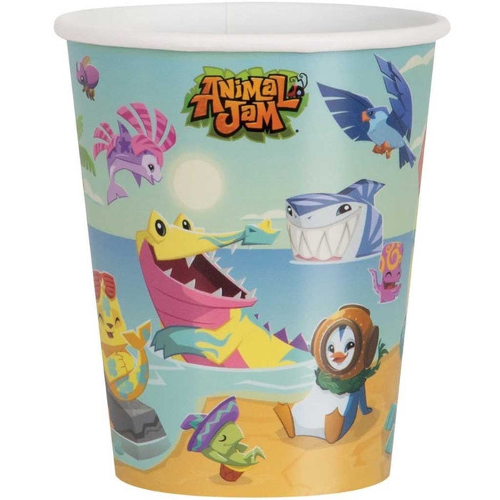 Animal Jam 9oz Cups, 8ct 