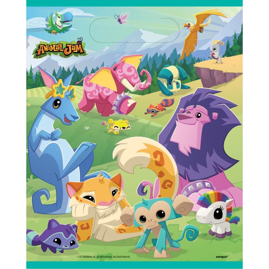 Animal Jam Loot Bags, 8ct 