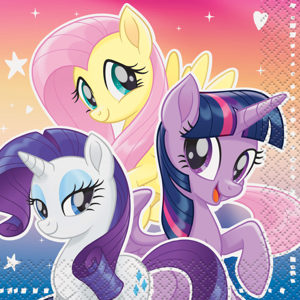 My Little Pony Beverage Napkins, 16ct 