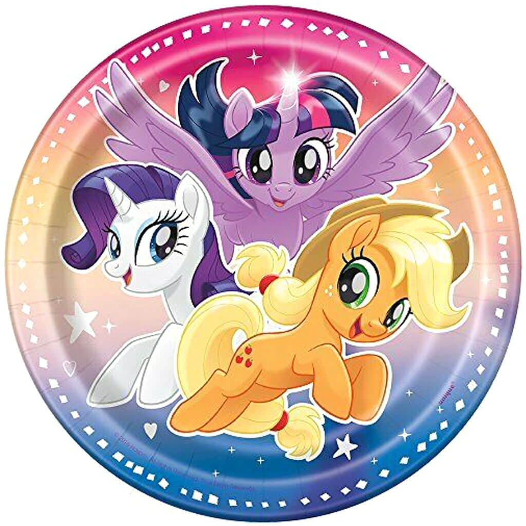 My Little Pony Flying Ponies Dessert Plate