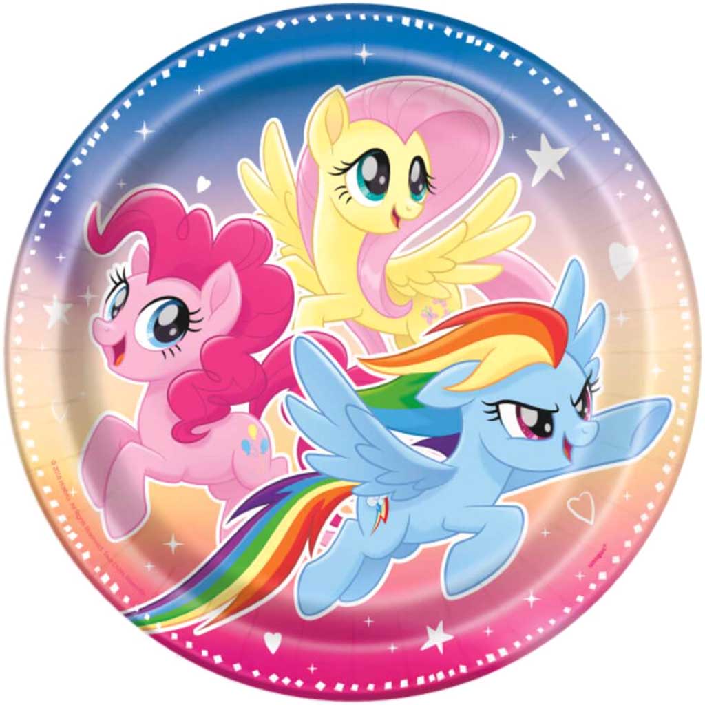 My Little Pony Flying Ponies Dinner Plate