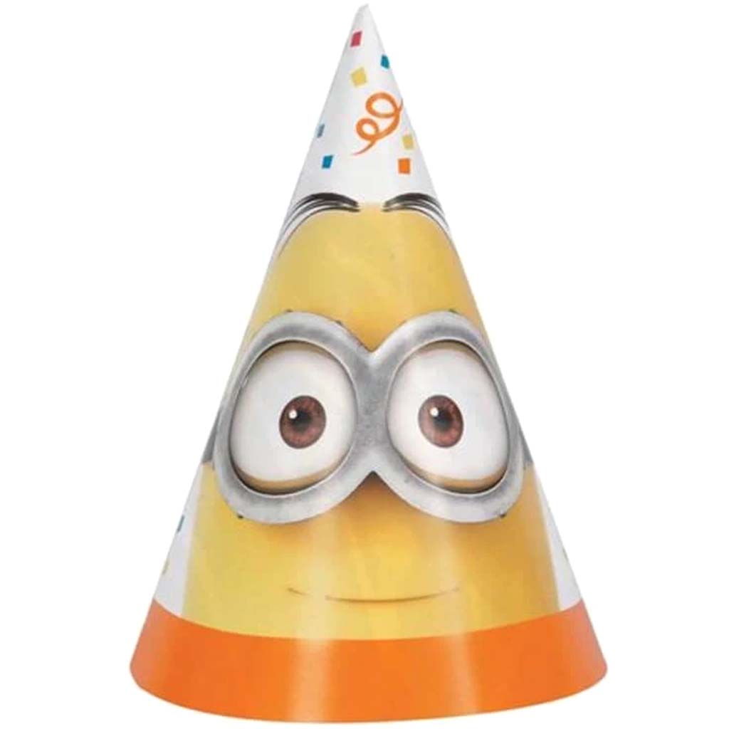 Despicable Me Party Hats, 8ct