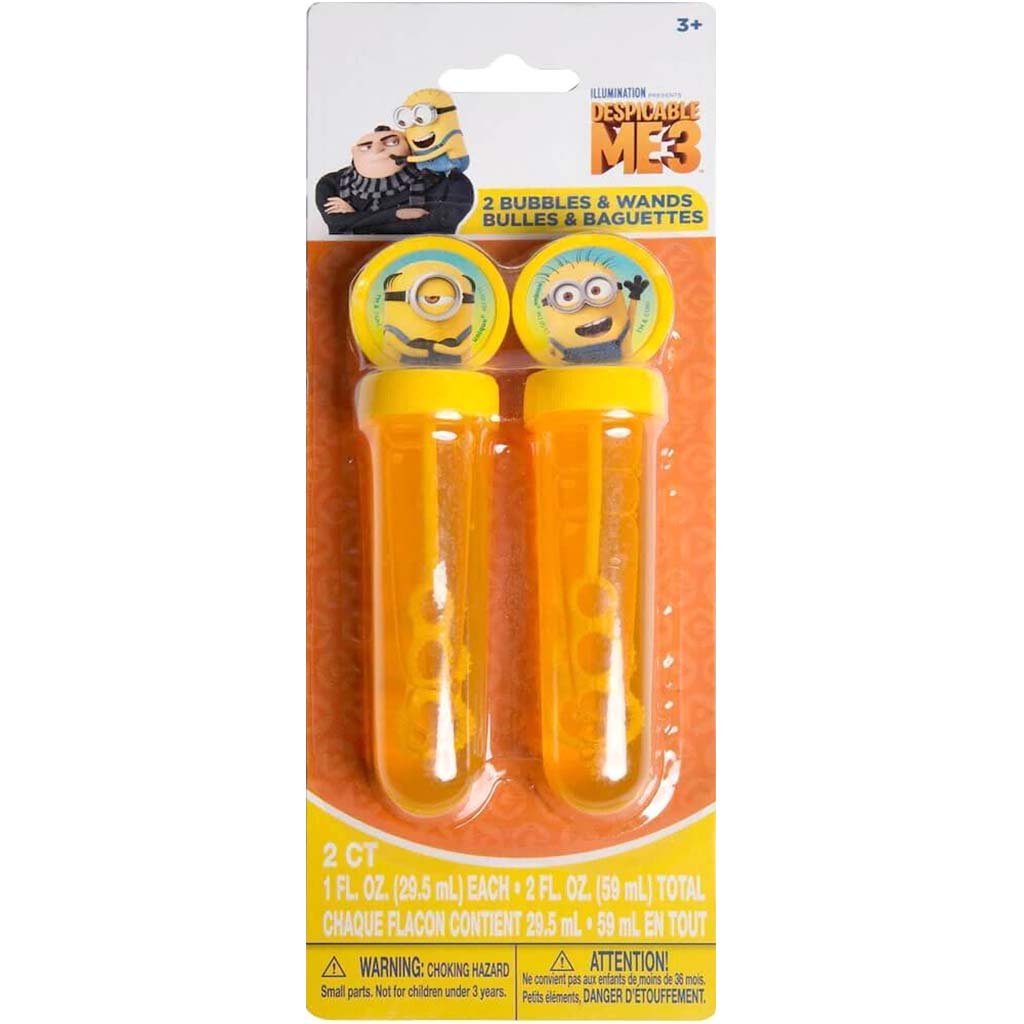 Bubble &amp; Wand 2ct 10oz, Despicable Me Minions 