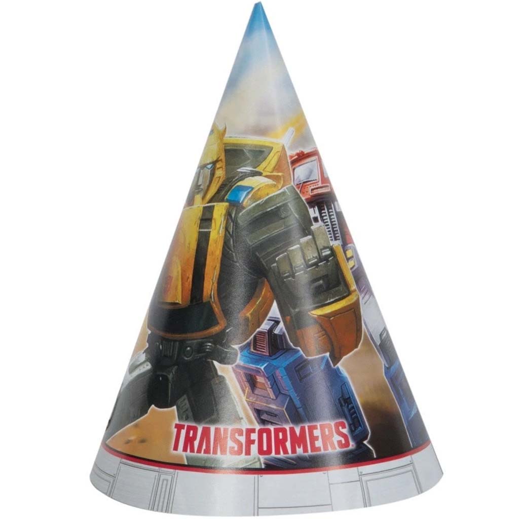 Transformers Party Hats, 8ct 