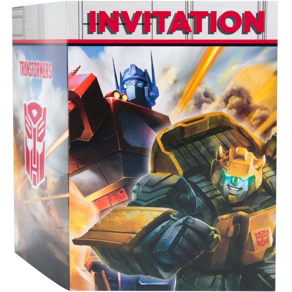 Transformers Invitations, 8ct 