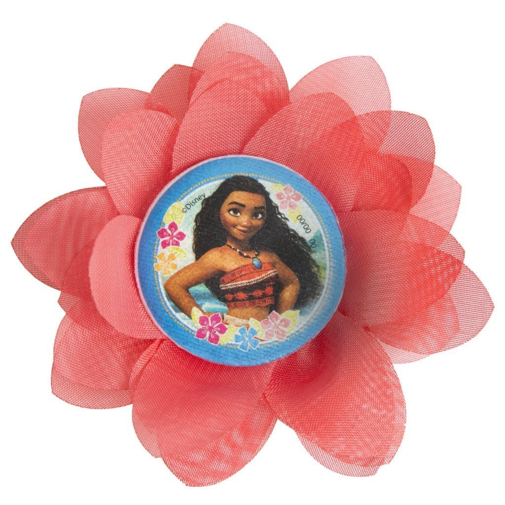 Moana Flower Hair Clips, 4ct 