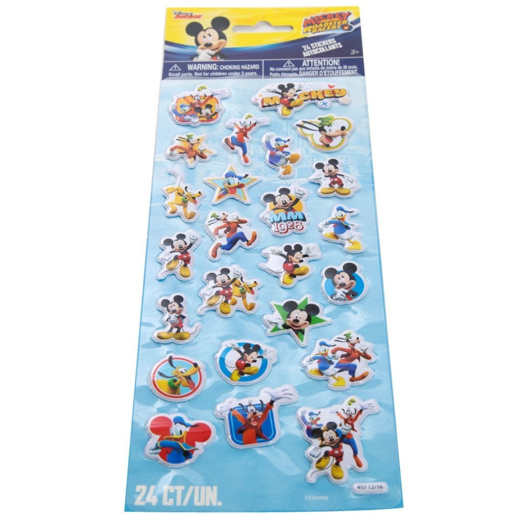 Disney Mickey Roadster Puffy Sticker Sheet, 1ct 