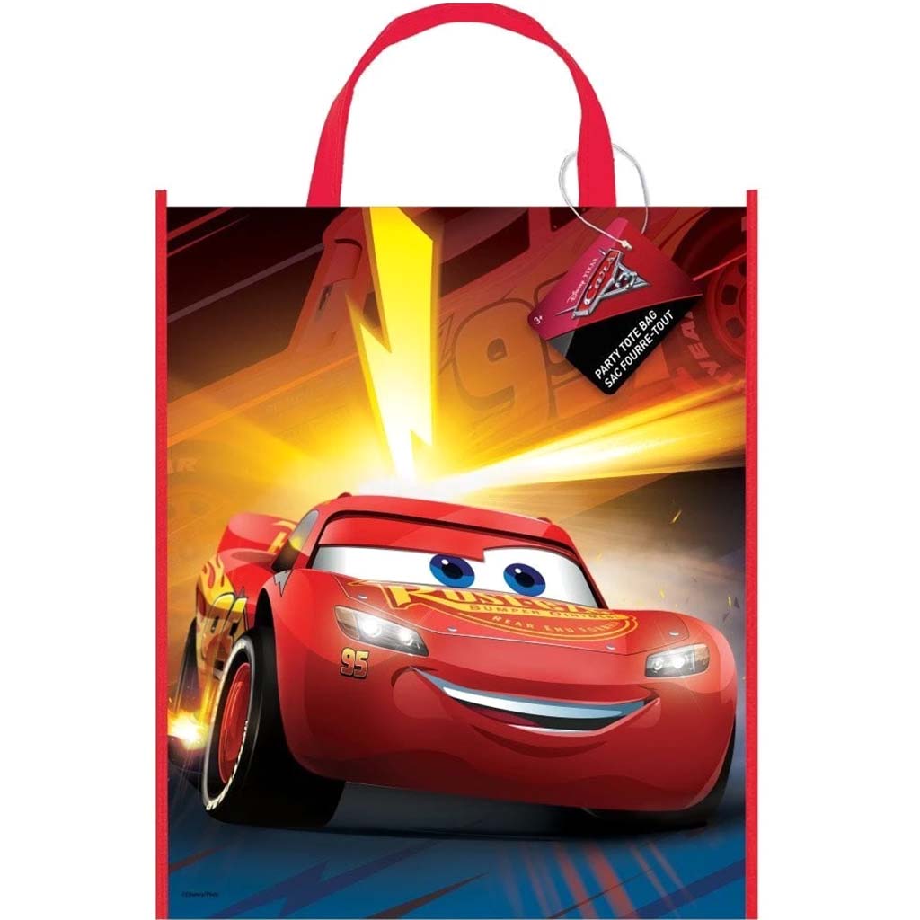 Disney Cars III Movie Tote Bag, 13in x 11in 