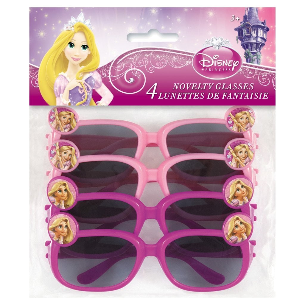 Novelty Glasses 4ct, Tangled 